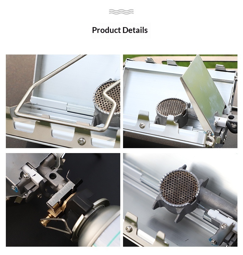 Portable Cassette Camping Stove — Foldable, Lightweight, Quick‑Ignition - Image 3